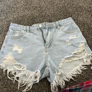 jean shorts
